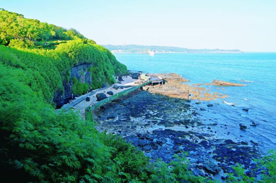 潿洲島南灣鱷魚山景區(qū)。興業(yè)銀行南寧分行供圖