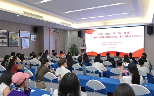 廣西新興領(lǐng)域婦聯(lián)組織暖“新”服務(wù)活動（百色）舉辦