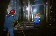 物勘院首次完成高難度井洞定向測(cè)量任務(wù)