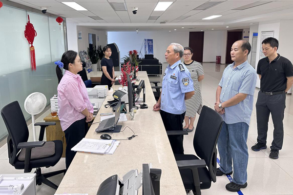 安全評估工作現場。進出口銀行廣西分行供圖