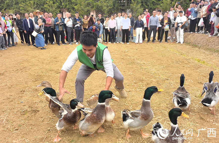 趣味運(yùn)動會。人民網(wǎng) 付華周攝