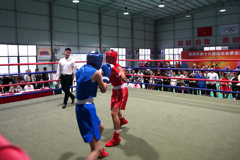 比賽現(xiàn)場。蘭德波攝