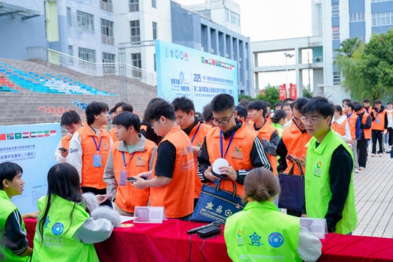 比賽現(xiàn)場(chǎng)。華為云廣西供圖