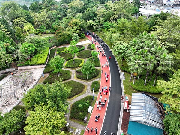 健步走活動(dòng)現(xiàn)場。活動(dòng)主辦方供圖