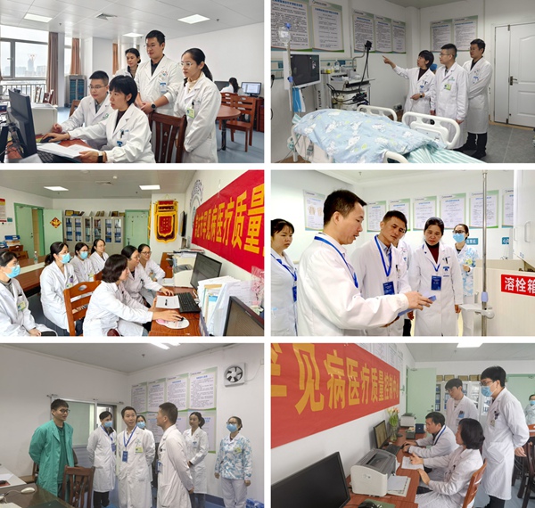 專家組在崇左市開(kāi)展醫(yī)療質(zhì)控工作。廣西民族醫(yī)院供圖