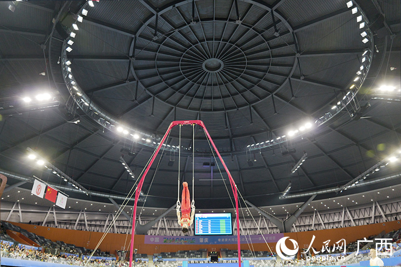 比賽現(xiàn)場。人民網(wǎng) 梁章暉攝