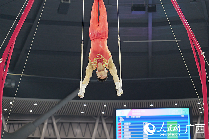 比賽現(xiàn)場。人民網(wǎng) 梁章暉攝