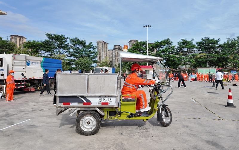 圖為比賽活動現(xiàn)場