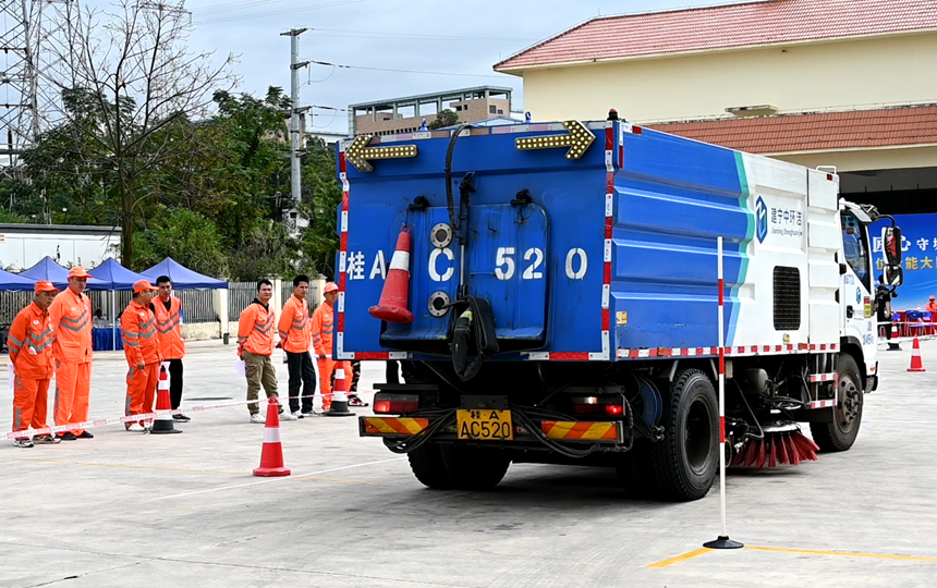 圖為比賽活動現(xiàn)場