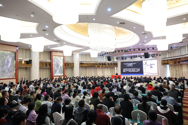 授課現(xiàn)場(chǎng)。肖勝蘭攝