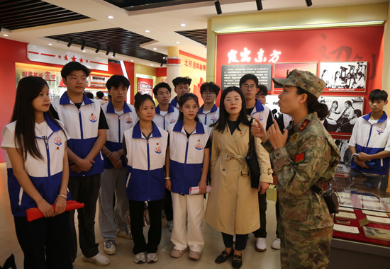 活動現(xiàn)場。北海職業(yè)學(xué)院供圖