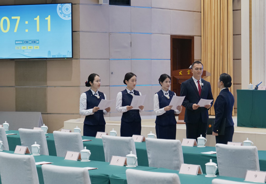 會(huì)議會(huì)場(chǎng)員管理項(xiàng)目現(xiàn)場(chǎng)。