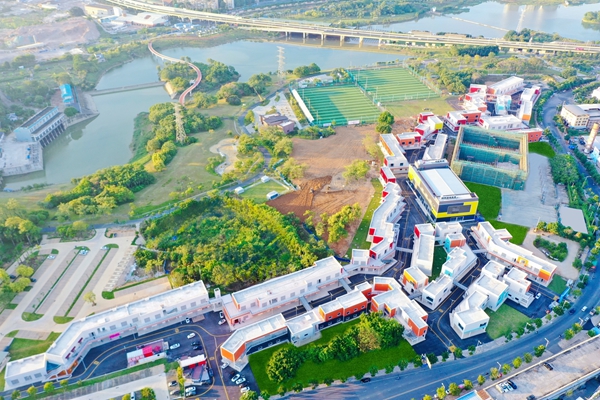 北投明月薈影視基地建設(shè)實景圖。