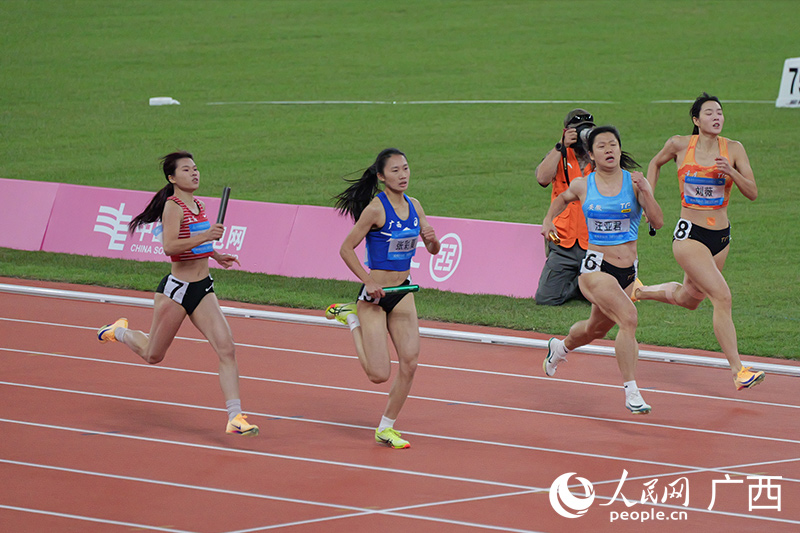 比賽現(xiàn)場(chǎng)。人民網(wǎng) 梁章暉攝