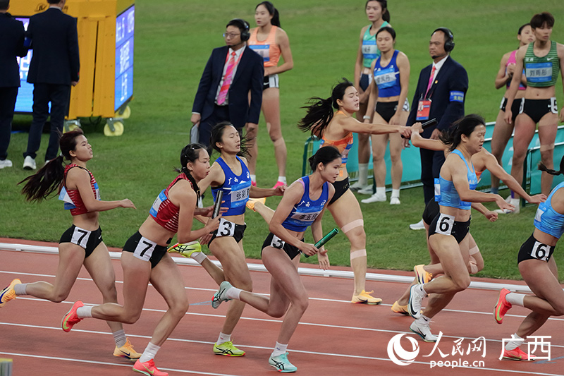 比賽現(xiàn)場(chǎng)。人民網(wǎng) 梁章暉攝