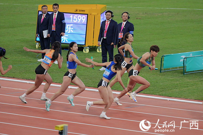 比賽現(xiàn)場(chǎng)。人民網(wǎng) 梁章暉攝