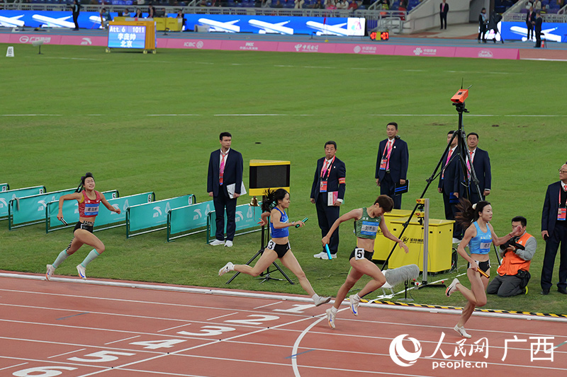 比賽現(xiàn)場(chǎng)。人民網(wǎng) 梁章暉攝