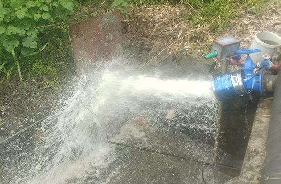 馬山縣金釵鎮(zhèn)供水（一期）凈水廠區(qū)清水池7月25日開始排水 