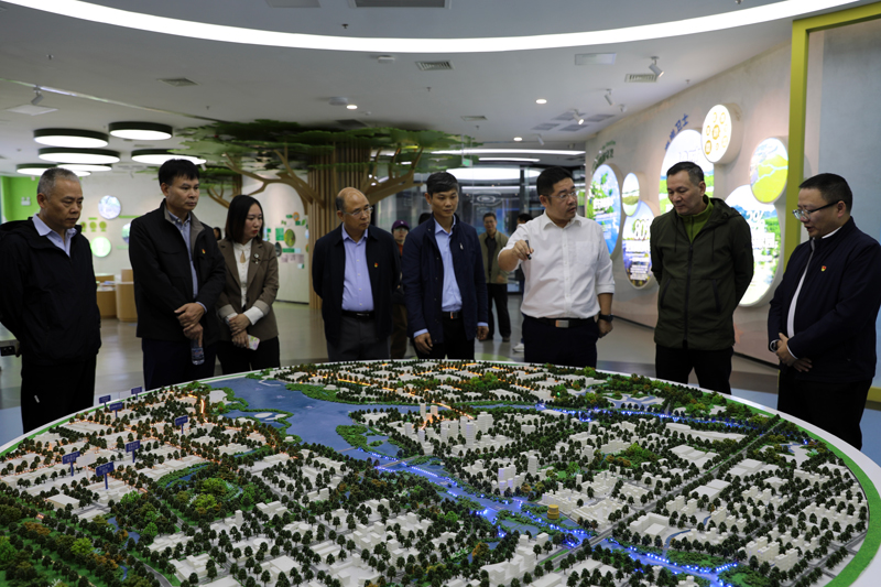 實(shí)地觀摩。張杏煬攝