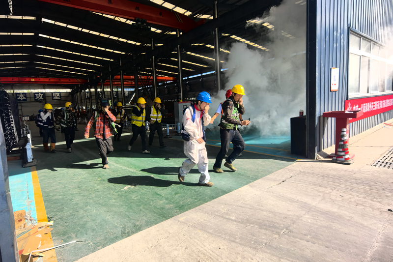 演練活動現(xiàn)場。賴彥彤?dāng)z