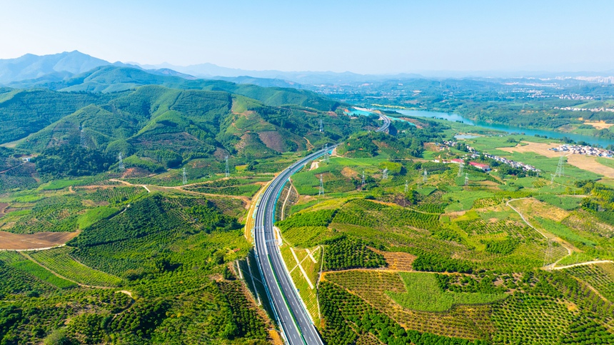 K9-11路段航拍。張彬琳攝