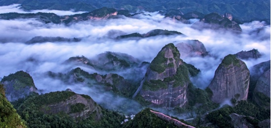 資源縣八角寨景區(qū)風(fēng)光