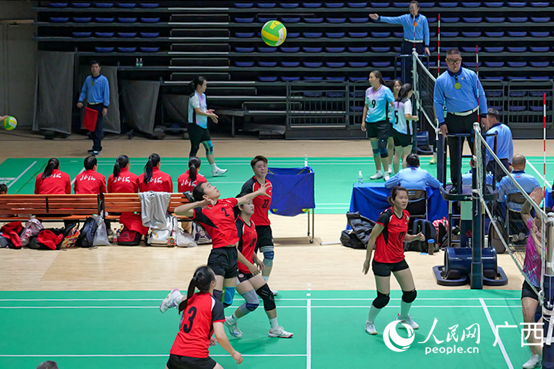 比賽現(xiàn)場。人民網(wǎng) 梁章暉攝