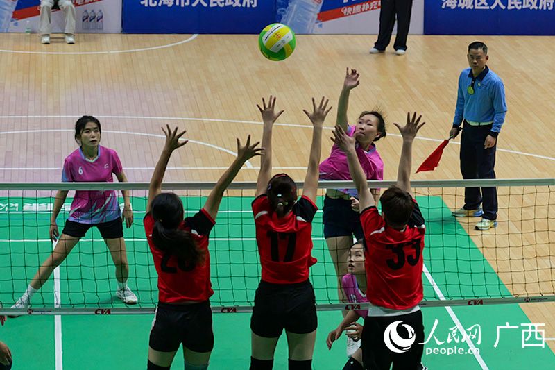 比賽現(xiàn)場。人民網(wǎng) 梁章暉攝