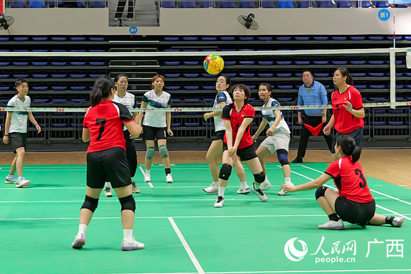 比賽現(xiàn)場。人民網(wǎng) 梁章暉攝