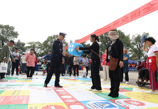 趣味互動(dòng)環(huán)節(jié)。主辦方供圖