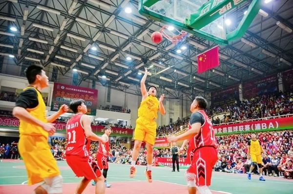 比賽現(xiàn)場。浦北縣融媒體中心供圖