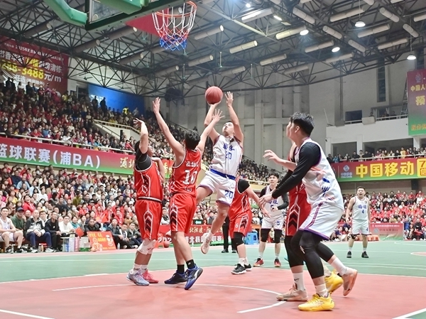 比賽現(xiàn)場。浦北縣融媒體中心供圖