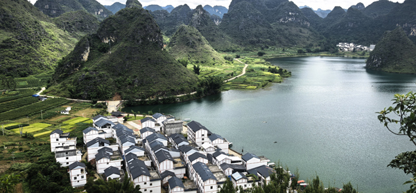 庫區(qū)一幅“庫暢、水清、岸綠、景美”的水生態(tài)圖景。
