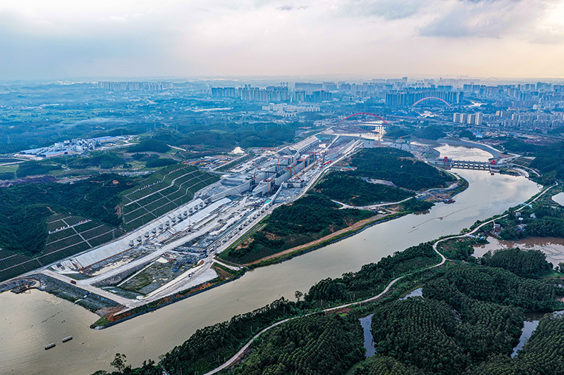 平陸運河青年樞紐。平陸運河集團供圖