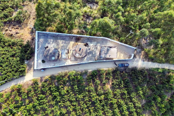 賀州市平桂區(qū)清泉村小型標(biāo)準(zhǔn)化水廠。