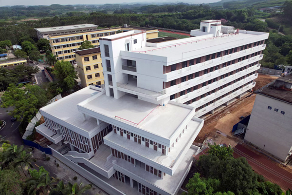 科藝樓項目通過竣工驗收。中交一公局四公司供圖