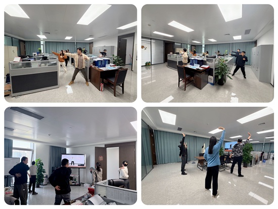 部門(mén)日常練習(xí)。廣西大錳集團(tuán)供圖