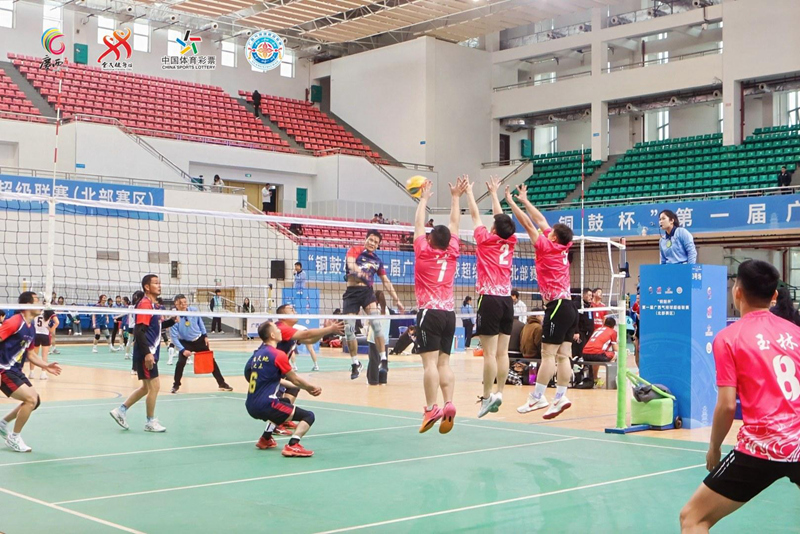 北部賽區(qū)賀州體育館比賽現(xiàn)場。主辦方供圖