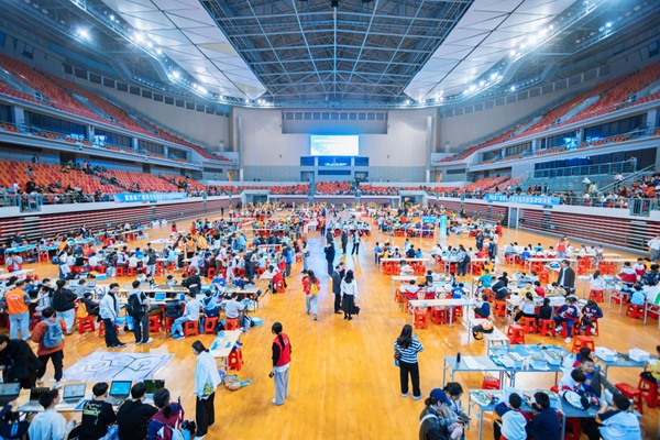 比賽現(xiàn)場。李可天攝