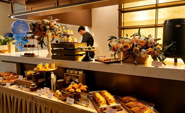 精致下午茶。黃君軍攝