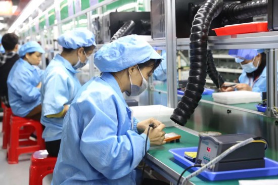 憑祥三諾智能科技有限公司生產(chǎn)場(chǎng)景。